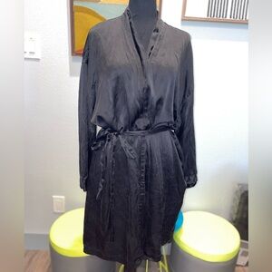 Victoria’s Secret | Women | Size M/L | Robe | Black | Secured Waist Tie